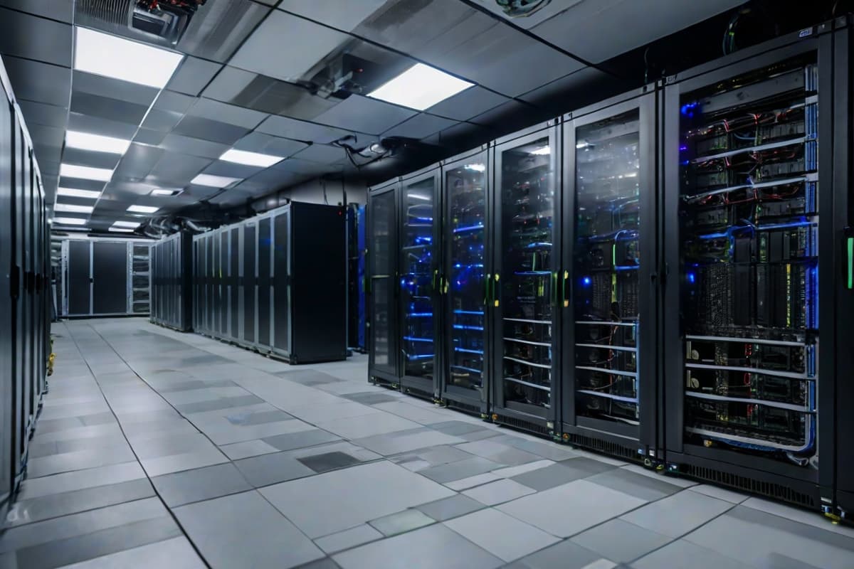 Primary datacenter server room